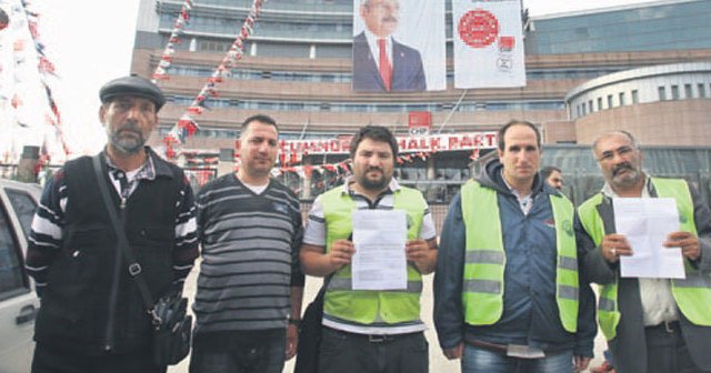 CHP Genel Merkezi&#039;nde taşeron işçilere dayak iddiası