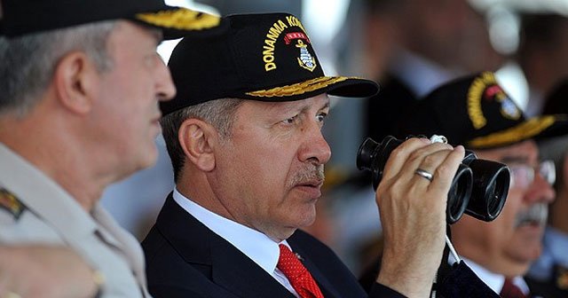 Cumhurbaşkanı Erdoğan tatbikatı &#039;başkomutan&#039; sıfatıyla takip etti