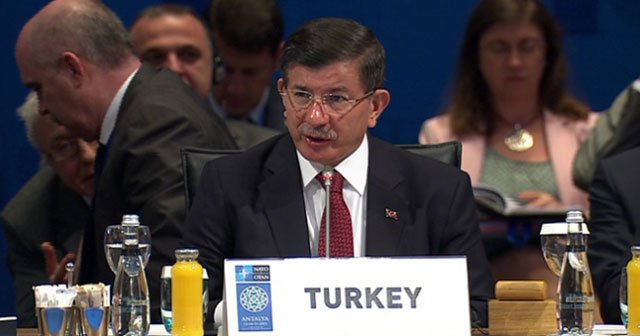 Davutoğlu, NATO Dışişleri Bakanları Zirvesi’nin açılışında konuştu