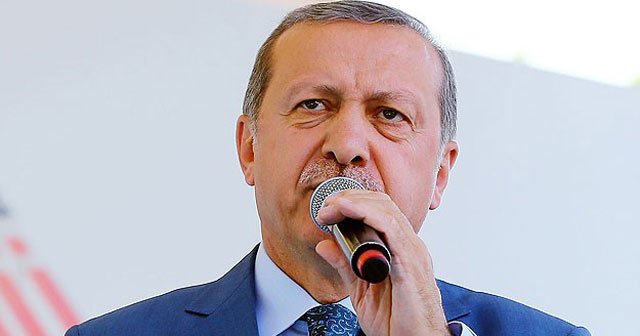 Erdoğan, &#039;Paralel örgüte, terör örgütlerine bel bağlamış&#039;