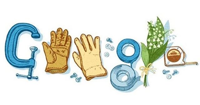 Google&#039;dan 1 Mayıs&#039;a özel &#039;doodle&#039;