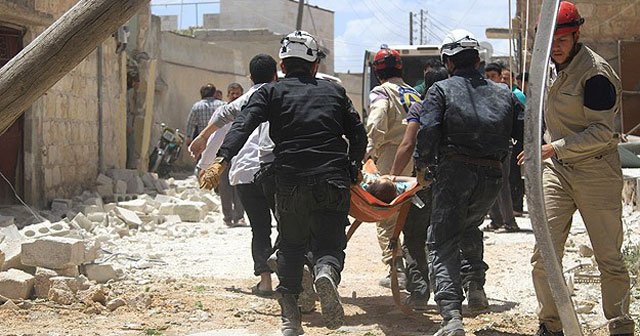 Halep&#039;te varil bombalı saldırı, 85 ölü