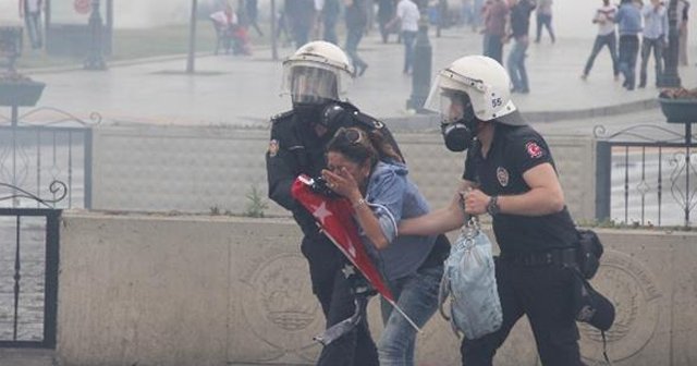 HDP mitingi nedeniyle ortalık savaş alanına döndü