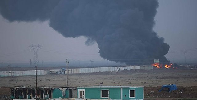 Irak güvenlik güçleri Beyci rafinerisine girdi