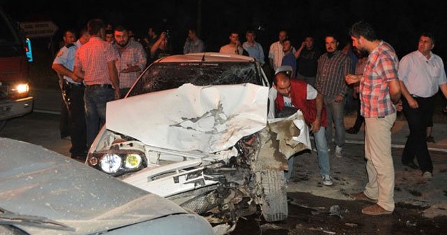 İznik’te trafik kazası, 8 yaralı