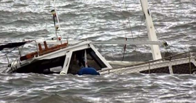 Kaçakları taşıyan tekne battı, 9 ölü