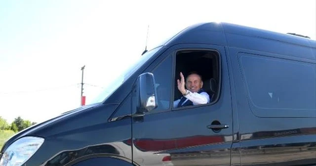 Kadir Topbaş minibüs kullandı