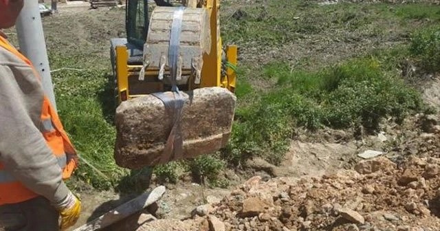 Kazı sırasında buldular
