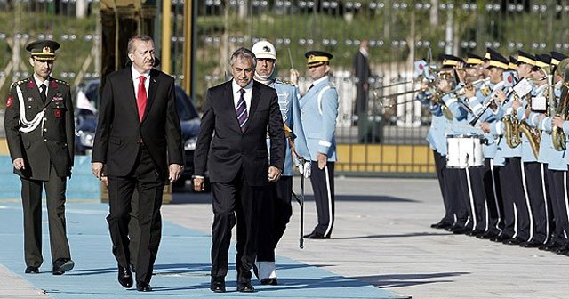 KKTC Cumhurbaşkanı Akıncı Ankara&#039;da