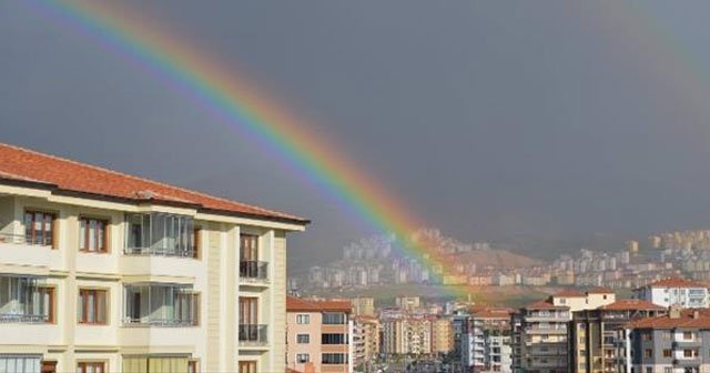 Malatya&#039;da gökkuşağı şöleni