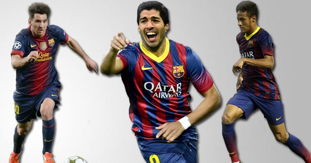 Messi, Neymar ve Suarez rekor için sahada!