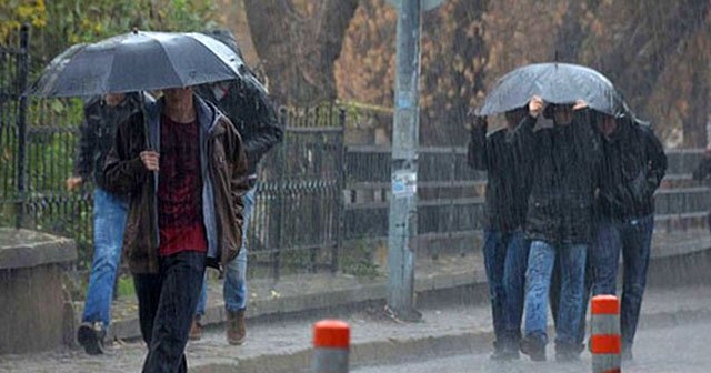 Meteoroloji'den sağanak yağış uyarısı