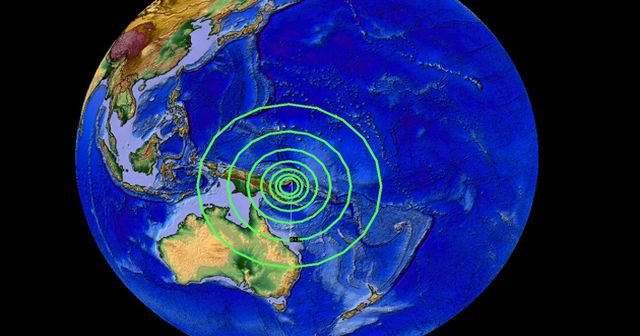 Papua Yeni Gine’de çok şiddetli deprem