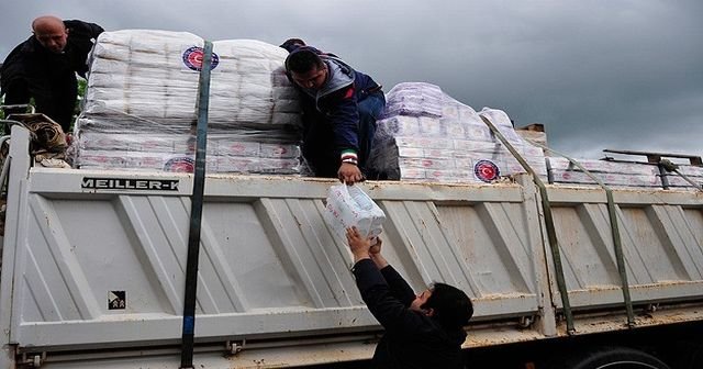 Türkiye&#039;den Ukrayna&#039;nın doğusuna insani yardım