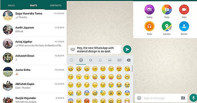 Whatsapp&#039;ın tasarımı yenilendi