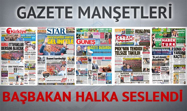 2 Haziran 2015 gazete manşetleri