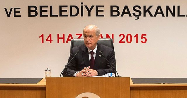 Bahçeli il başkanları ile seçimi değerlendirdi