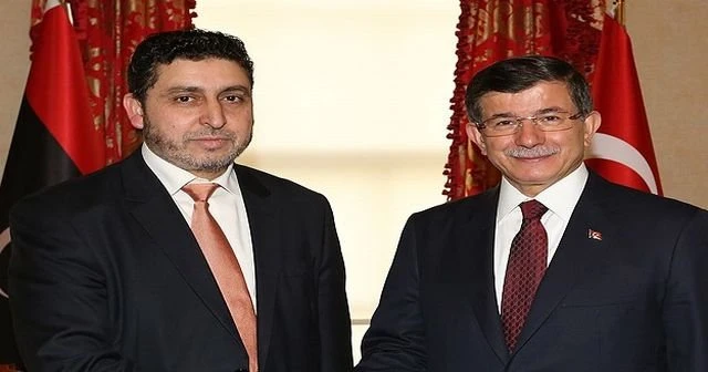 Başbakan Davutoğlu Libya Başbakanı ile görüştü