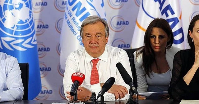 BM Komiseri Guterres, 'Türkiye örnek ülke teşkil ediyor'