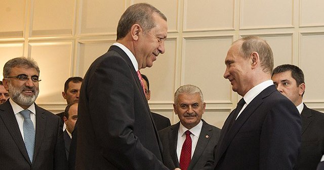 Cumhurbaşkanı Erdoğan Putin ile görüştü