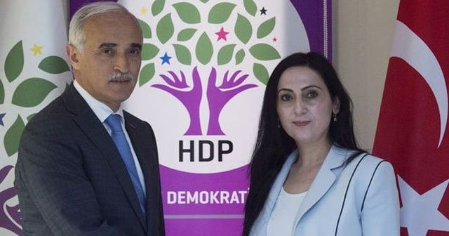 Figen Yüksekdağ MÜSİAD heyetini kabul etti