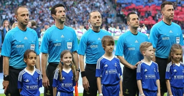 Hakem Cüneyt Çakır futbol tarihine geçti