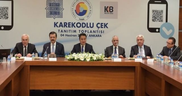 İlk kez Türkiye&#039;de uygulanacak, karekodlu çek geliyor