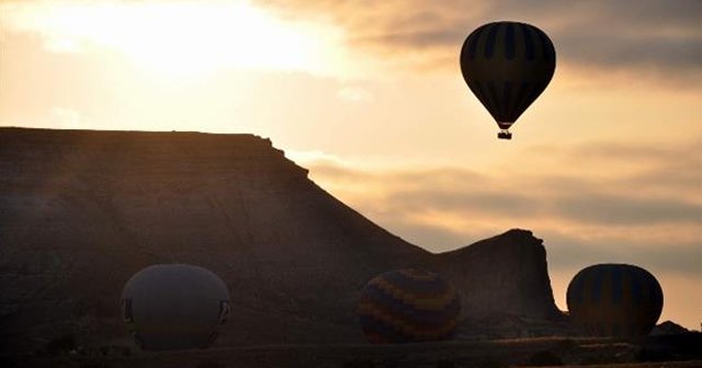 Kapadokya’da kartpostallık görüntüler