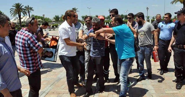 Kızı kaybolan baba kendini yakmaya çalıştı