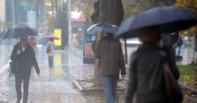 Meteorolojiden son dakika 'yağış' uyarısı