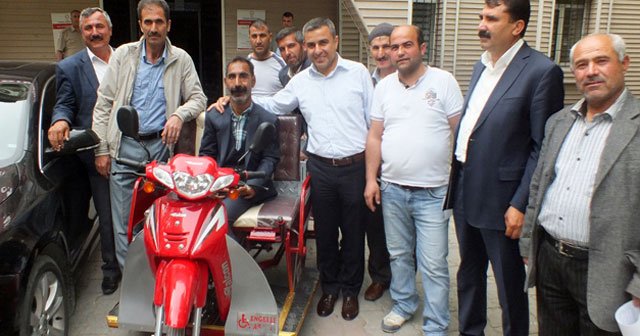 Motosikletiyle özgürlüğüne kavuştu