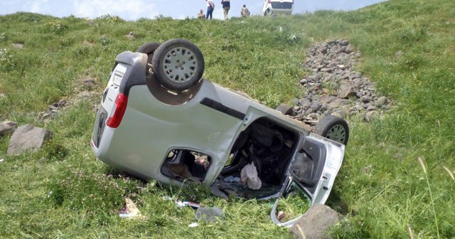 Muş&#039;ta trafik kazası, 8 yaralı