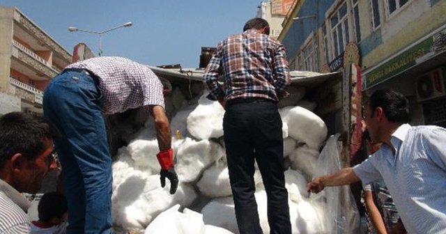 Van’dan getirdiği karı Cizre’de sattı