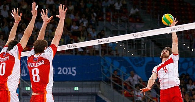 Voleybolda Milliler çeyrek finalde