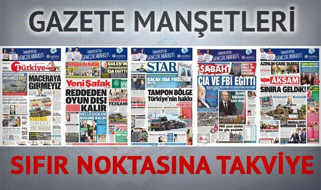 1 Temmuz 2015 gazete manşetleri