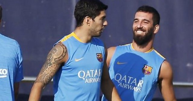 Arda Turan Barcelona ile ilk antrenmanına çıktı