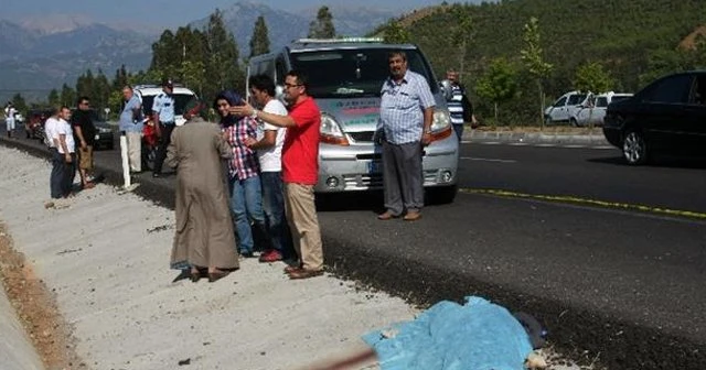 Baba ile oğlunu ayıran kaza