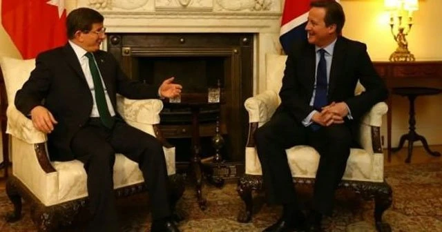 Başbakan Davutoğlu Cameron ile görüştü