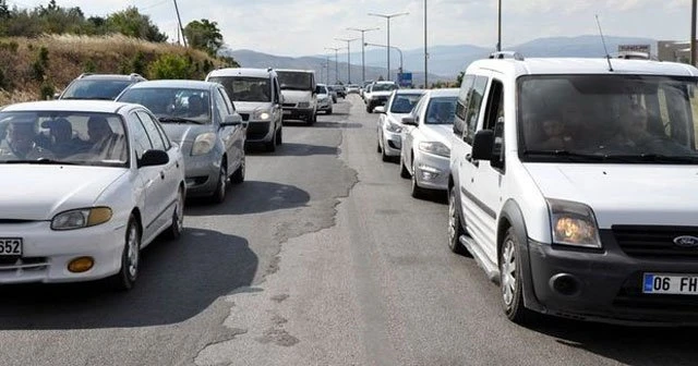 Bayram trafiği Kırıkkale'yi vurdu