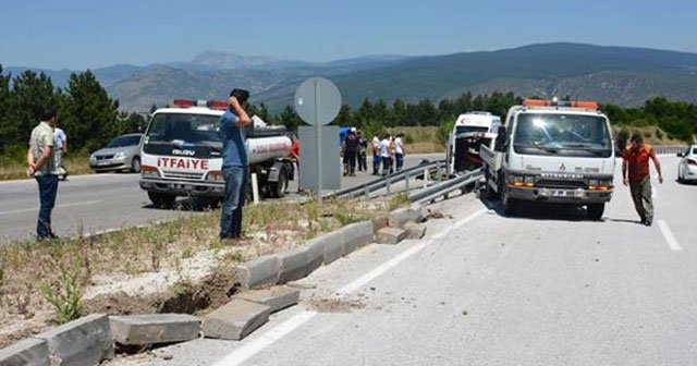 Çankırı'da trafik kazası, 2 ölü, 3 yaralı