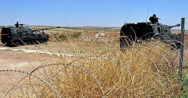 DAEŞ mevzileri top ve obüs ateşi altına alındı