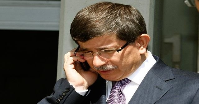 Davutoğlu&#039;ndan Prens Faysal&#039;ın kardeşine taziye telefonu