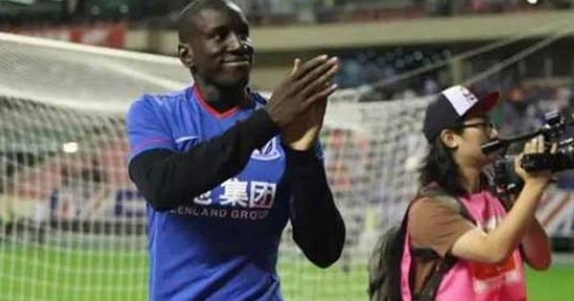 Demba Ba, Çin'deki ilk golünü attı