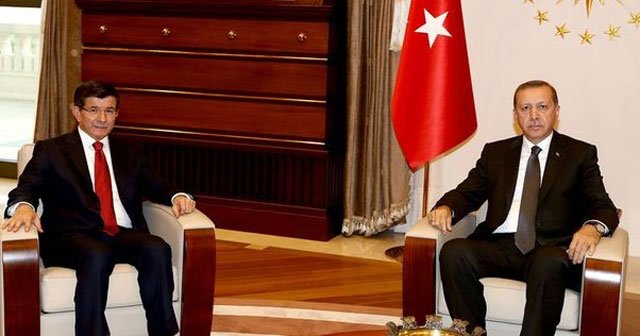 Erdoğan, Davutoğlu&#039;nu kabul etti