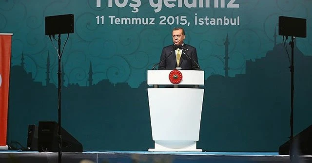 Erdoğan, 'Halka ve hakka teslim olanlar galip oldu'