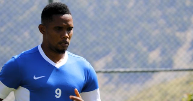 Eto’o Antalyaspor ile ilk antrenmanına çıktı