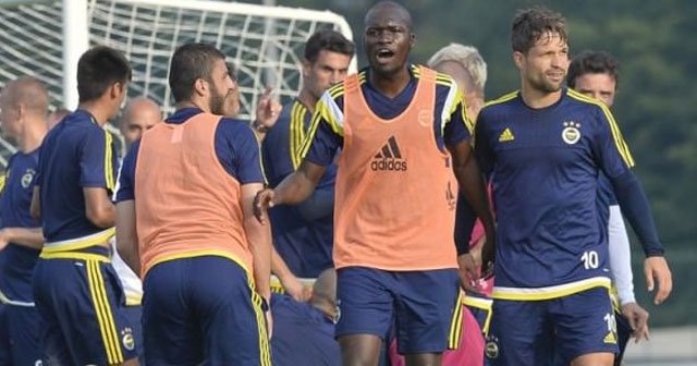 Fenerbahçe&#039;de neşeli idman