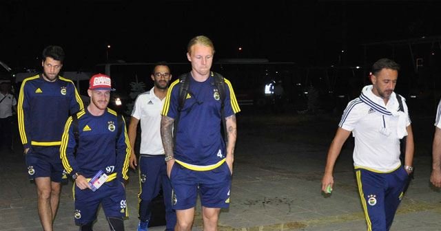 Fenerbahçe kafilesi İstanbul&#039;da