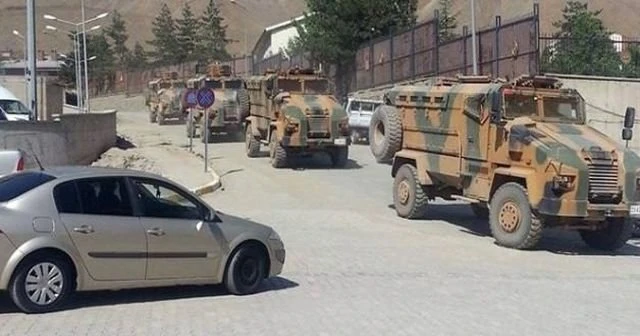 Hakkari’de askeri hareketlilik