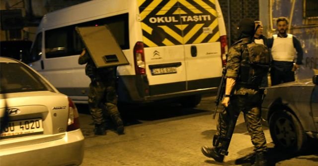 İstanbul&#039;da PKK operasyonu